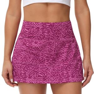Vêtements de sport de plein air taille haute athlétique Sublimation imprimé léger Gym entraînement Golf femmes jupes de tennis - Product Image 1