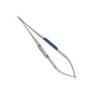 Tijeras Microquirúrgicas Tipo Mueller de 12 cm, Extremadamente Precisas, de Acero Inoxidable, Reutilizables, Herramienta Quirúrgica - Product Image 1