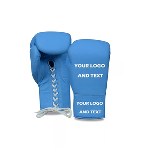 Gants de boxe personnalisés pour l'entraînement professionnel Nouveau design Gants en cuir PU Vente en gros du Pakistan pour le sport - Product Image 4