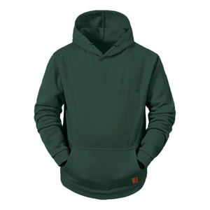 Sudadera con Capucha de Invierno para Hombre, 345 GSM, Algodón Felpa, Ecológica, Personalizable con Bordado e Impresión, Talla Grande, Holgada, Térmica - Product Image 6