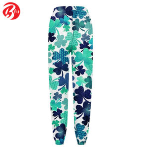 Pantalones de chándal sueltos de cintura alta para mujer, Pantalones estampados informales con diseño frontal plano, pantalones y pantalones para mujer - Product Image 5