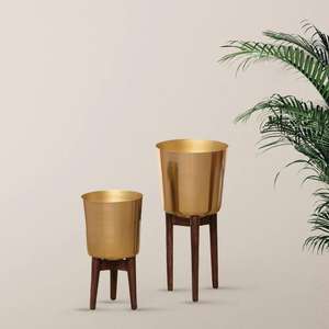 TRUST Support de jardinière d'escalade rotatif multicouche en métal moderne Support de pot de fleur en fer peint pour jardin ou usage domestique - Product Image 6