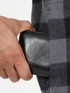 เสื้อเชิ้ตผ้าสักหลาดผ้าฝ้ายสำหรับผู้ชายสไตล์อเนกประสงค์สำหรับฤดูใบไม้ร่วงฤดูหนาว - Product Image 5