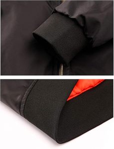 Blousons Homme-Blouson Bomber Automne Hiver Chaud Coupe-Vent Full Zip Casual Manteaux Rembourrés - Product Image 3