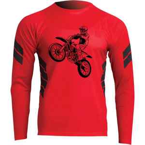 Jersey de Motocross Proveedor OEM Ropa de Carreras Personalizada Transpirable Jersey de Motocicleta Estilo de Manga Larga - Product Image 4