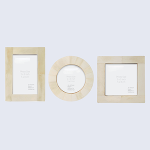 Marco de Fotos de Lujo con Incrustaciones de Hueso, Marco de Diseño Artesanal - Product Image 4