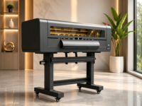 Imprimante DTF Heyme nouvelle conception 60 cm A1 24 pouces entièrement automatique pour tous les tissus avec doubles têtes I3200/I1600 et encre pigmentée