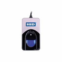 Digital Persona U.are.u4500 Lector de Huellas Dactilares USB con Sensor Óptico Biométrico Portátil, SDK Gratuito, 500 DPI, Compatible con Windows, 1 Año de Garantía