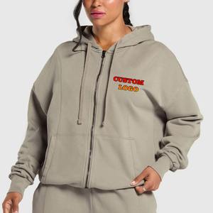 Sudadera con Capucha Personalizada de Hip Hop para Parejas 2026, Nuevo Diseño con Cierre, Suave y Antiarrugas - Product Image 1