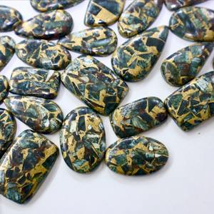 เซราฟไฟไนต์เซอร์โคเนียธรรมชาติคุณภาพ100% พลอยเม็ดเพลียควอทซ์สำหรับทำเครื่องประดับอัญมณี Panjshir - Product Image 3