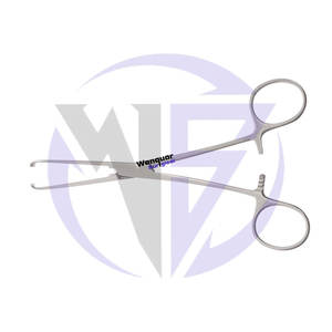 Pinces à tissus Allis 5/6 dents 15 cm droites, instrument chirurgical dentaire en acier inoxydable fabriqué par Wenquar - Product Image 5