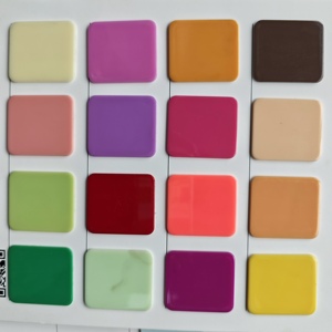 Pastel acrylique couleur douce, petite taille 500x600mm, épaisseur 2,5mm, service de découpe laser, origine US, en stock - Product Image 2