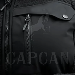 Sweat à capuche Sherpa de Pékin pour femme le plus vendu avec col à capuche zippé et logo avant personnalisé pour l'hiver - Product Image 6