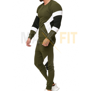 MAXFIT ENTERPRISES Ensemble de jogging et de sweat d'entraînement d'hiver pour hommes personnalisé Deux pièces de survêtement vierge de grande taille de New Training Wear - Product Image 3