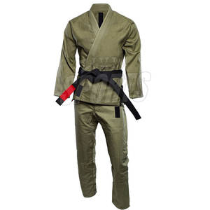 Trajes de Jiu Jitsu de manga larga de algodón de gran oferta servicio OEM trajes de Jiu Jitsu de artes marciales al por mayor - Product Image 3