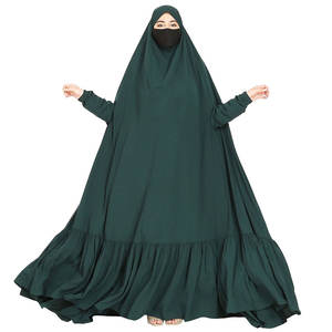 Vestido Abaya Jilbab musulmán para mujer, ropa islámica bordada de alta calidad, Oriente Medio, venta al por mayor - Product Image 4