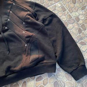 Sudadera con Capucha Estilo Básico, Diseño Único, Lavado Ácido, Estilo Oversize, con Pedrería, la Mejor Oferta de 2026 - Product Image 5