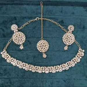 ชุดสร้อยคอแบบโบราณเงาสไตล์บอลลีวูดสุดพิเศษ - Product Image 1