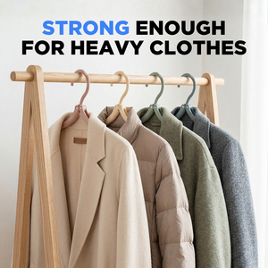 10pcs Set Foldable Travel <b>Plastic</b> Clothes Hangers Space-Saving Single-Tier Clothing Organizer for Wardrobe - Product Image 5