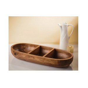 Top <b>Sale</b> Snack Bowl of <b>Wood</b> Good Quality Food Serving Bowl with Enamel Coating for Hotel & Kitchen at Inexpensive Price - Product Image 5