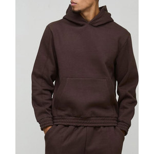 เสื้อฮู้ดปักลายผ้าฝ้ายขนแกะน้ำหนักเบา, เสื้อสเวตเตอร์ผ้าฝ้ายย้อมสีล้วนสำหรับฤดูหนาว - Product Image 4