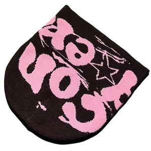 DARKSPACE INTERNATIONAL Bonnet vintage Y2K à carreaux, chaud, en polyester/coton de haute qualité, unisexe, logo personnalisable, prix raisonnable - Product Image 3