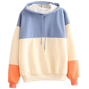 เสื้อฮู้ดผู้หญิงแบบสวมหัว สกรีนโลโก้ได้ สไตล์ลำลอง แขนยาว ทรงโอเวอร์ไซส์ เสื้อสเวตเชิ้ตมีฮู้ดสำหรับผู้หญิง เสื้อผ้าไซส์ใหญ่ - Product Image 3