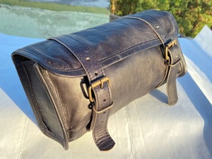 Customizable Size Bicycle Front Pack Saddle Universal Leather Handlebar Hanging <b>Accessory</b> Decorative Bike Bag New <b>Accessories</b> - Product Image 6