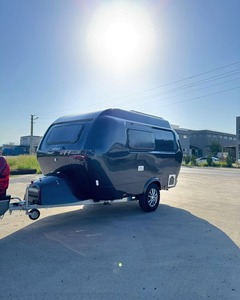 Mini caravana de viaje tipo lágrima en venta | Mini caravana tipo cápsula para camionetas pequeñas - Product Image 6