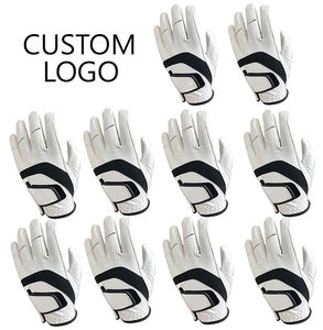Best Selling Right Hand Sheepskin Genuine <b>Leather</b> Golf <b>Gloves</b> Custom Logo Modern Design Anti-Slip Breathable Sports Gear Factory - Product Image 6