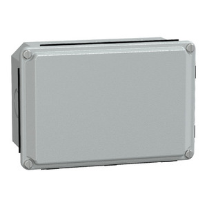 Per Schneider Electric NSYDB1510M Scatola di derivazione industriale con coperchio piatto IP55 H155xW105xD61 Grigio Elettronica e Strumentazione - Product Image 1