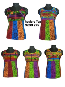 Hauts pour femmes, hauts modernes, fantaisie, tendance, à la mode, à bas prix, à vendre par un fabricant indien, nouveaux Designs, hauts imprimés - Product Image 2