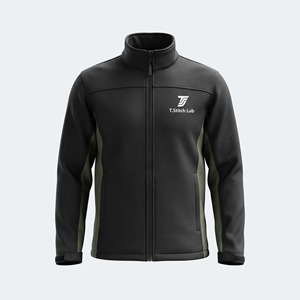 Chaqueta Softshell para Hombre con Cuello Alto, Ajuste Cómodo, Estilo Urbano, Transpirable, Ligera y de Secado Rápido para Invierno - Product Image 5