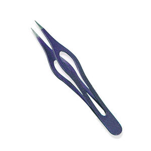 Pinzas para Pestañas de Acero Inoxidable Personalizadas AESCO INSTRUMENTS, Herramientas de Barbería de Alta Calidad, Pinzas Faciales para Eliminar Vello Adicional en Hombres - Product Image 6