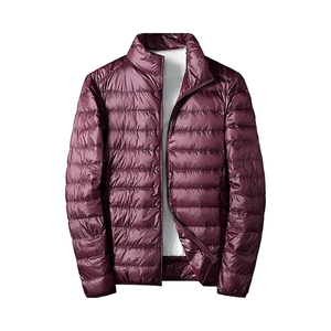 Respirant imperméable hiver hommes doudoune support avant chaud Parka épaisseur Standard Streetwear motif solide décontracté - Product Image 1