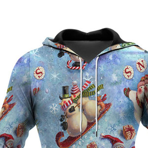 Conjunto Deportivo Navideño de Moda para Hombre, con Logotipo Personalizado Impreso, Color Sólido, Nuevo Estilo - Product Image 3