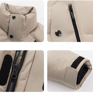 Chaqueta acolchada para hombre, chaqueta acolchada personalizada, nueva llegada de invierno, chaqueta acolchada de manga larga para hombre - Product Image 4