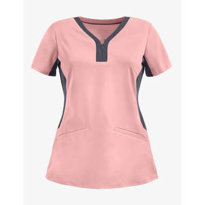 OEM V cuello Hospital Scrubs ropa de trabajo Doctor Scrubs uniforme médico Scrubs Hospital desgaste Cuidado DE LA SALUD - Product Image 2