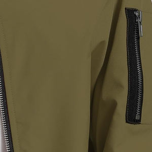 Vêtements d'extérieur d'hiver, veste bomber pour femmes de haute qualité, vente en gros, veste bomber unie personnalisée à la mode pour filles - Product Image 5