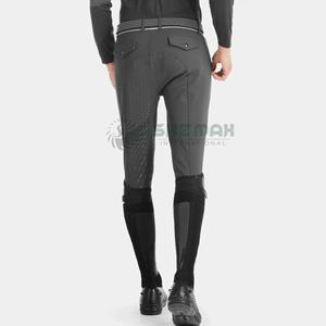 Culotte d'équitation pour homme pantalon d'équitation de haute qualité avec panneaux de préhension renforcés matériau respirant pour usage professionnel - Product Image 4