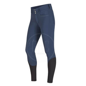 Pantalones de Equitación para Mujer al por Mayor, OEM, Spandex/Poliéster, Logotipo Personalizado, Secado Rápido, Duraderos, Tallas Grandes - Product Image 5