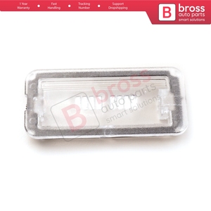 Couverture de lentille de feux de plaque d'immatriculation arrière BSP1119 51800482 pour 500 500C Linea - Product Image 4