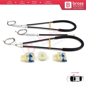 Kit de réparation de lève-vitre électrique BWR783, côté droit, pour Golf MK5 A5 1K 1K1 2003-2009, 3 portes, hayon, coupé, 1K3837462 - Product Image 5