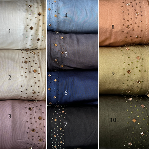 Lot de 5 vêtements et accessoires musulmans de luxe HIJAB JERSEY LUX STRASS traditionnel - Product Image 4