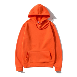 Sweats à capuche pour hommes Sweats à capuche unis en coton et polyester brodés Pulls à capuche personnalisés - Product Image 2