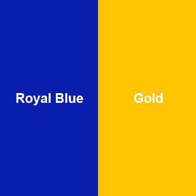 Royal Blue & Gold