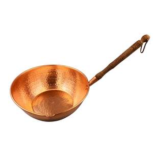 Copper Antique Finishing Metal Made Unique Designer Tea Strainer With Black Color <b>Handle</b> Kitchenware Tea & Coffee Tools Supplies - Product Image 1