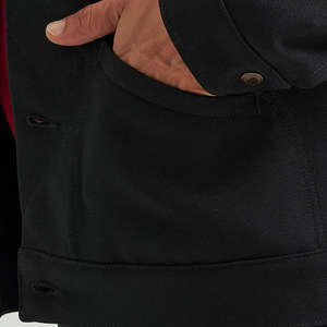 Chaquetas de hombre Ropa de abrigo de lana cálida clásica con cremallera completa y cierre de botón Ropa formal e informal con estilo - Product Image 5