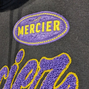 Broderie de patch personnalisée, sweat-shirt d'hiver 100% coton, fournisseur OEM avec broderie de patch cousue pour la vente au détail et la vente en gros - Product Image 6