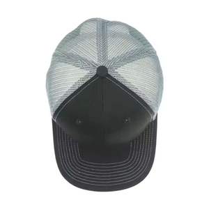 Wholesale 6 Panels Trucker Hat Waterproof Lightweight Mesh <b>Back</b> Caps Custom Design Embroidery Logo <b>Patch</b> Low Tax Vietnam Factory - Product Image 5